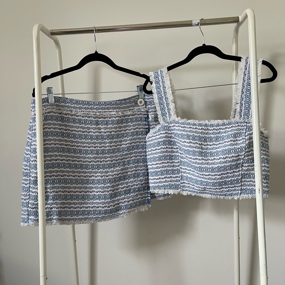House of Harlow 1960  tweed set